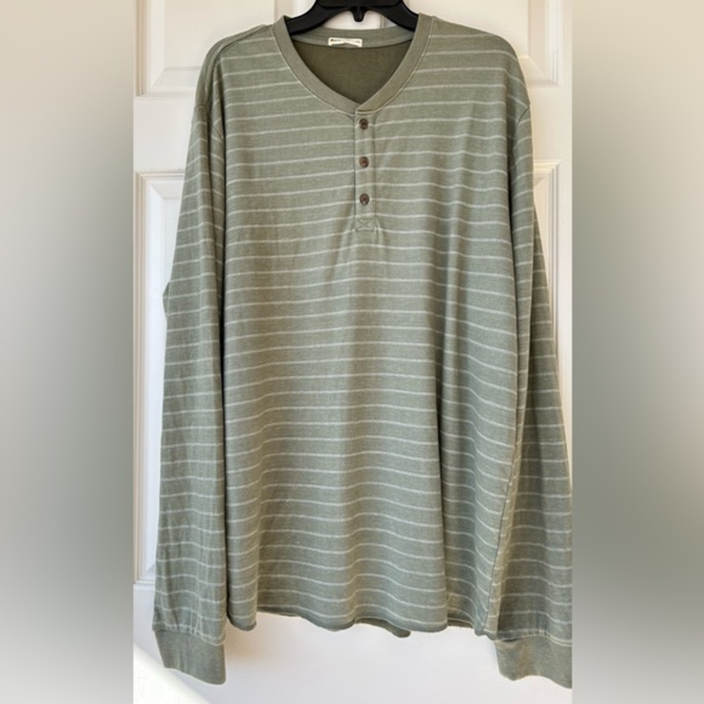 Marine Layer Henley Style Shirt‎ Men’s XXL
